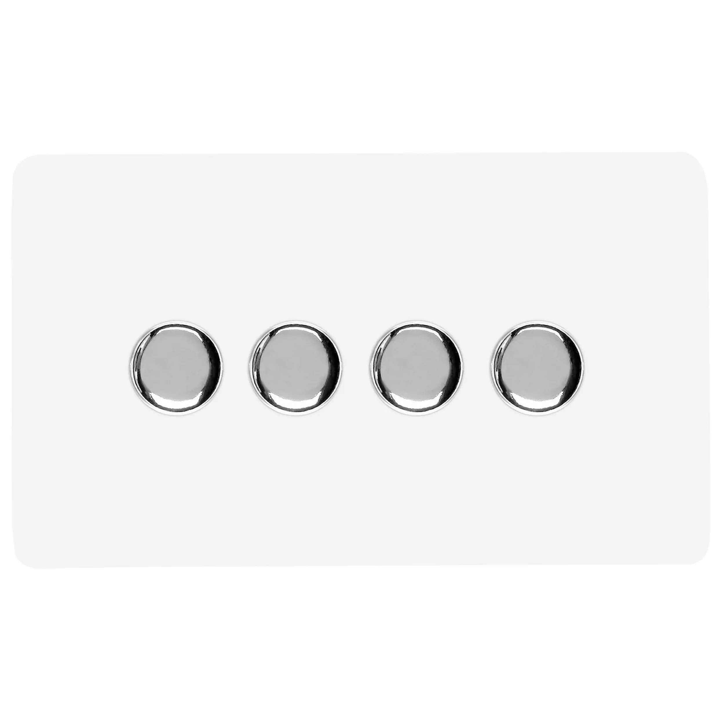 ART-4LDMWH  4 Gang 2 Way LED Dimmer Switch Ice White